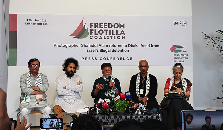 ইসরায়েলি সেনারা মেশিনগান নিয়ে সেলে ঢুকে যেত: শহিদুল আলম