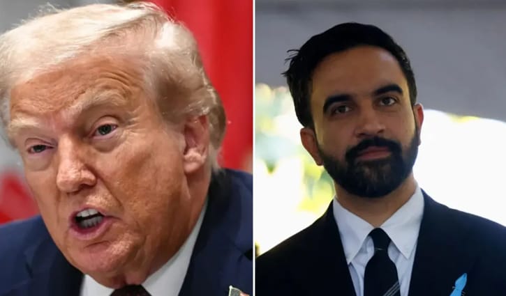 মামদানিকে ‘ওয়াশিংটনের প্রতি সম্মান’ দেখাতে হবে: ট্রাম্প
