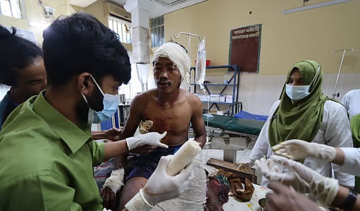 বান্দরবানে ভালুকের আক্রমণে জুমচাষি আহত