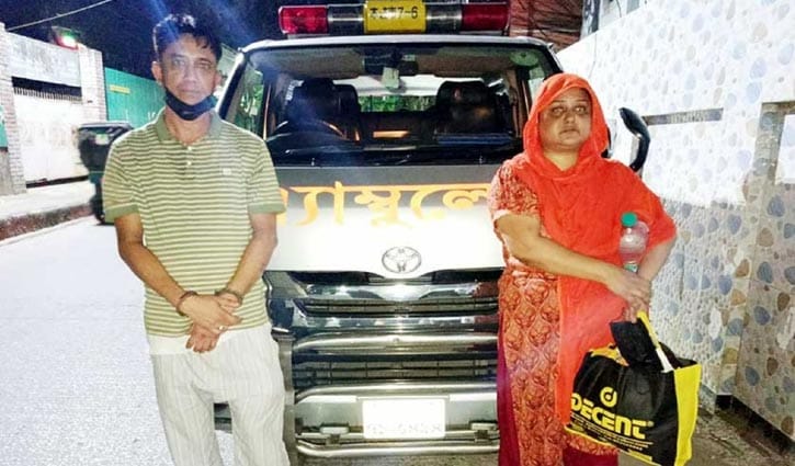 অ্যাম্বুলেন্সে ইয়াবা পাচারকালে দম্পতি গ্রেপ্তার