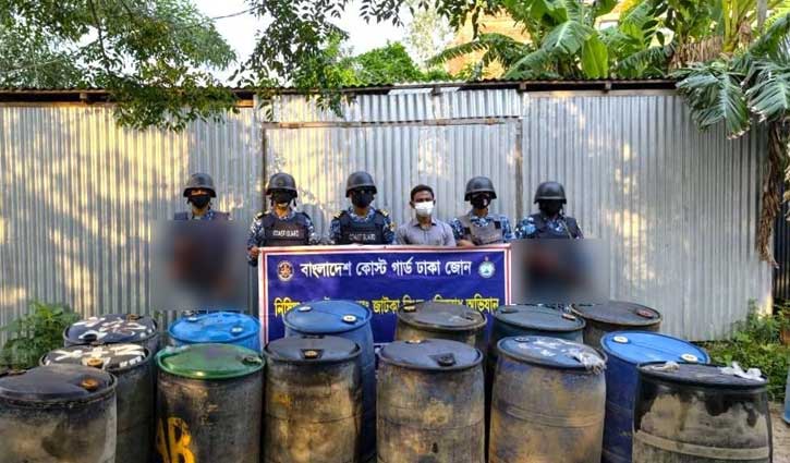চাঁদপুরে ২৮০০ লিটার ডিজেল জব্দ, জরিমানা 
