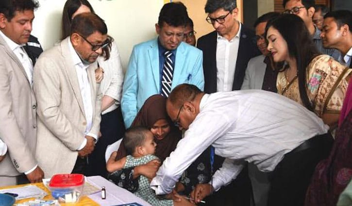 দেশব্যাপী হামের টিকাদান কর্মসূচি শুরু