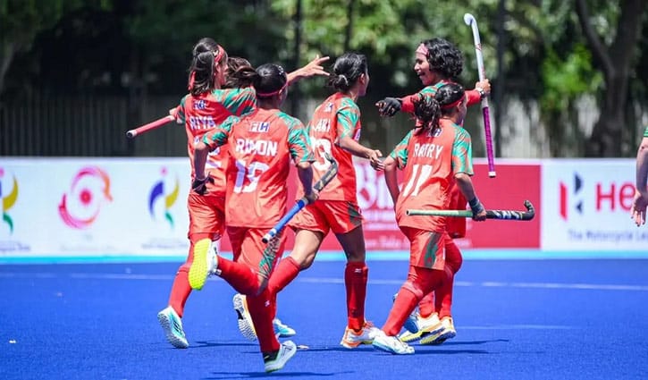 ইতিহাস গড়ল নারী হকি দল