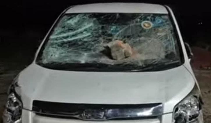 নেত্রকোণায় জামায়াতের এমপির গাড়িতে হামলা