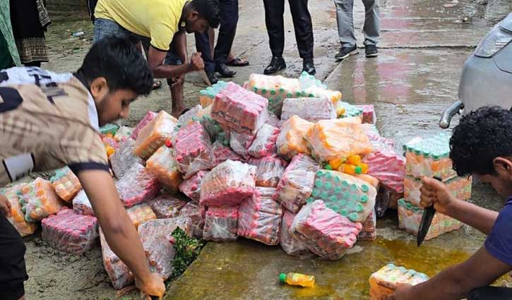 বগুড়ার ড্রাগন ফুডে ভেজাল জুস, সুপারভাইজার কারাগারে