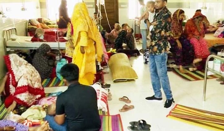 কুষ্টিয়ায় হামের উপসর্গ নিয়ে হাসপাতালে ভর্তি ৩৯ জন 