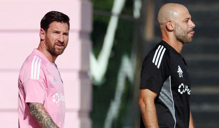 মেসির সঙ্গে দ্বন্দ্ব নয়, ভেতরের সিদ্ধান্তেই বিদায় মাসচেরানো