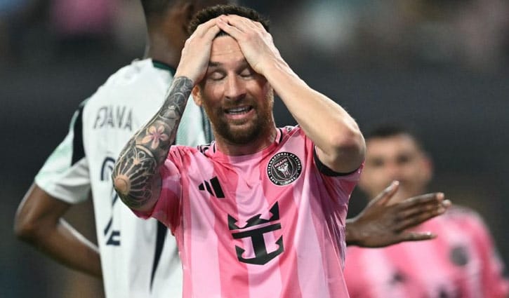 নতুন ঘরে জয়হীন মেসি