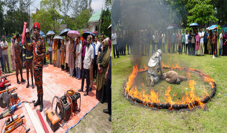 পাবিপ্রবিতে ভূমিকম্প ও অগ্নি নিরাপত্তা প্রশিক্ষণ অনুষ্ঠিত