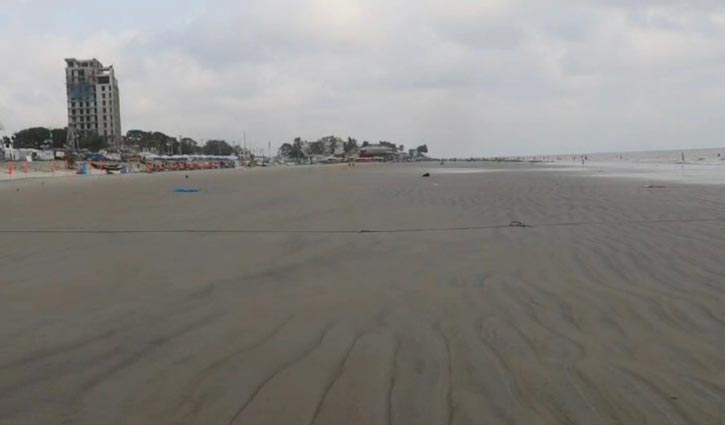 পর্যটক খরায় কুয়াকাটা