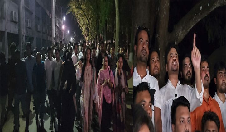 শিবিরের রাজনীতি নিষিদ্ধের দাবি রাবি ছাত্রদলের