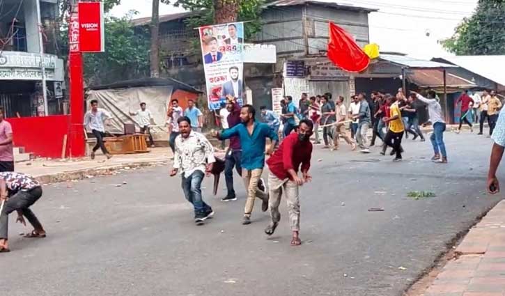 ছাত্রদলের কমিটি নিয়ে ধাওয়া-পাল্টা ধাওয়া, ১৪৪ ধারা জারি