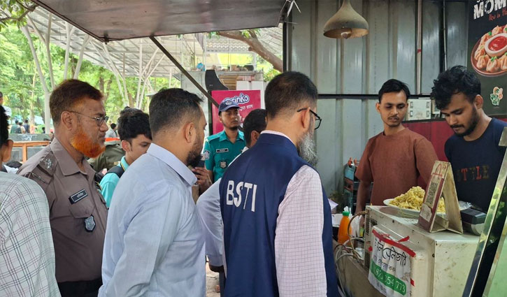 রুয়েটে ভেজাল ও অস্বাস্থ্যকর খাবারের বিরুদ্ধে অভিযান, জরিমানা