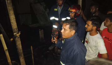 ধামরাইয়ে গোয়ালঘরে আগুন, পুড়ে মারা গেল কোরবানির দুই ষাঁড়