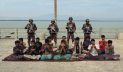 আরাকান আর্মির হাতে আটক ১৪ জেলেকে ফেরাল বিজিবি