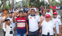 ২২ বছর পর চাঁদপুরে তারেক রহমান, জনতার ঢল