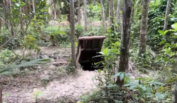 বাগানে ‘বাঙ্কার’, চলতো মাদক সেবন ও বেচাকেনা