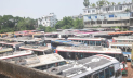 হুটহাট বাস ধর্মঘটে জিম্মি যাত্রী ও মালিকরা