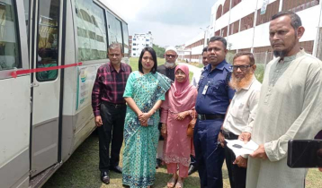ডাসারে ভ্রাম্যমাণ বাসে বেকারদের কম্পিউটার প্রশিক্ষণ শুরু