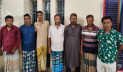 জুয়ার আসর থেকে ইউপি সদস্য, সাবেক ভাইস চেয়ারম্যানসহ আটক ৭