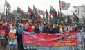 মে দিবসে ৭ দাবিতে আশুলিয়ায় শ্রমিকদের সমাবেশ