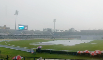 মুমিনুল-শান্তর ব্যাটে শতরান পেরিয়ে বাংলাদেশ
