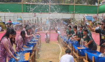 সাংগ্রাই জলোৎসবে বর্ষবরণ উৎসব, উচ্ছ্বাসে ভাসলো রাঙামাটি