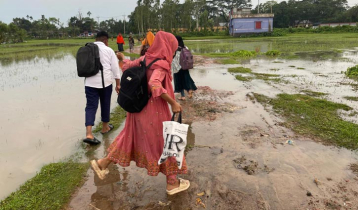 দেড় কিলোমিটার কাঁচা রাস্তায় হাজারো মানুষের দুর্ভোগ