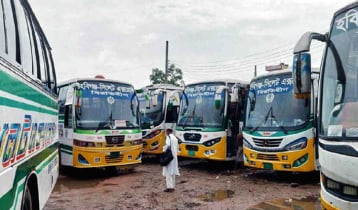 হবিগঞ্জে অনির্দিষ্টকালের বাস ধর্মঘটে ব্যাপক ভোগান্তি