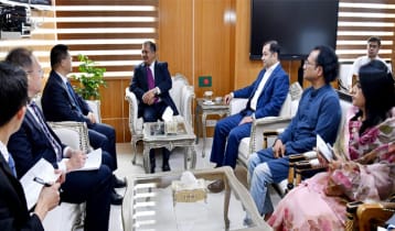 তথ্য ও সম্প্রচারমন্ত্রীর সঙ্গে চীনা রাষ্ট্রদূতের সাক্ষাৎ 