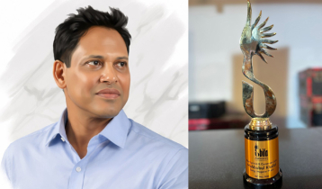 ‘মাগুরার ফুল’ গানের জন্য বাইফা অ্যাওয়ার্ড পেলেন মাহবুবুল খালিদ
