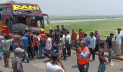 যমুনা সেতুতে ট্রাকে বাসের ধাক্কা, এক ঘণ্টা পর যান চলাচল স্বাভাবিক