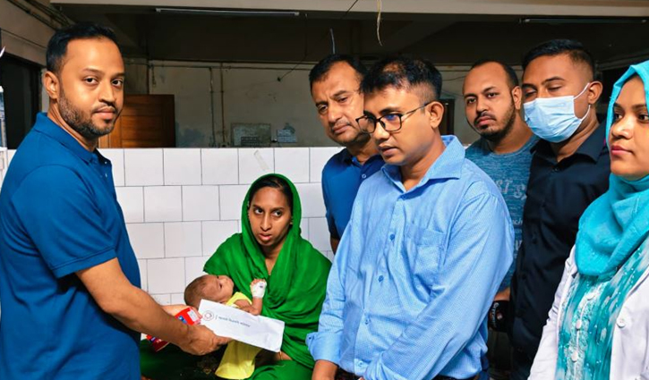 হামে আক্রান্ত শিশু নূর নাহারের পাশে দাঁড়ালেন জুবাইদা রহমান