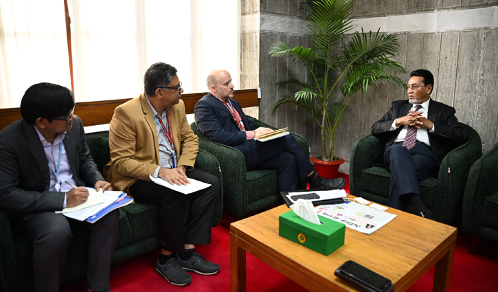 চিফ হুইপের সঙ্গে ইউএনডিপির বৈঠক