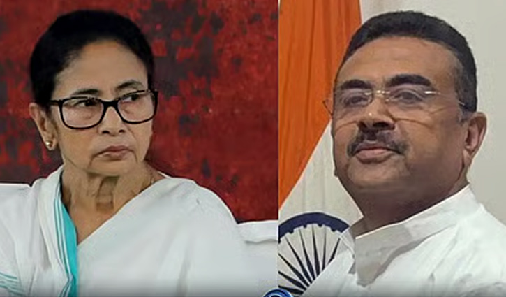 পশ্চিমবঙ্গে বিজেপি এগিয়ে ২০৩ আসনে, তৃণমূল ৮৪টিতে