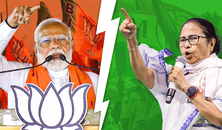 সীমান্ত সিল করে পশ্চিমবঙ্গে শেষ ধাপের ভোট আজ