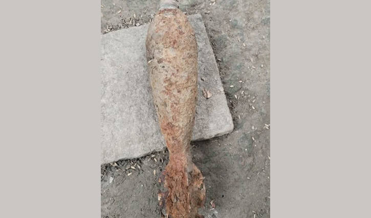 নোয়াখালীতে মাটি খননের সময় মিলল মর্টার শেল