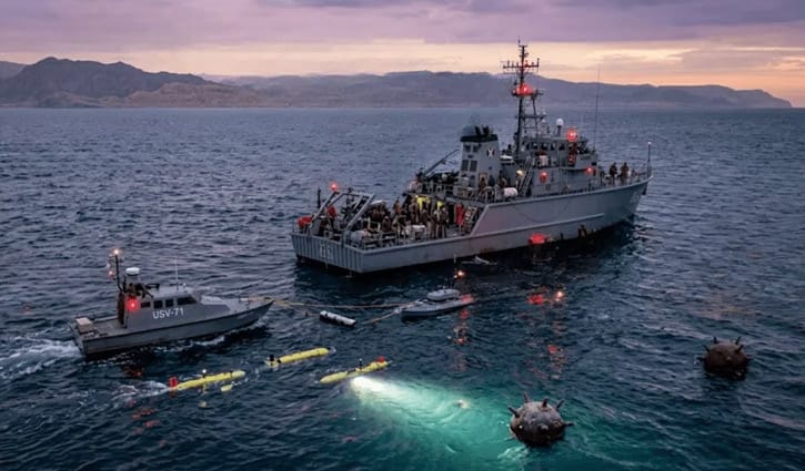 হরমুজ প্রণালি থেকে মাইন সরাতে ৬ মাস লাগবে: পেন্টাগন