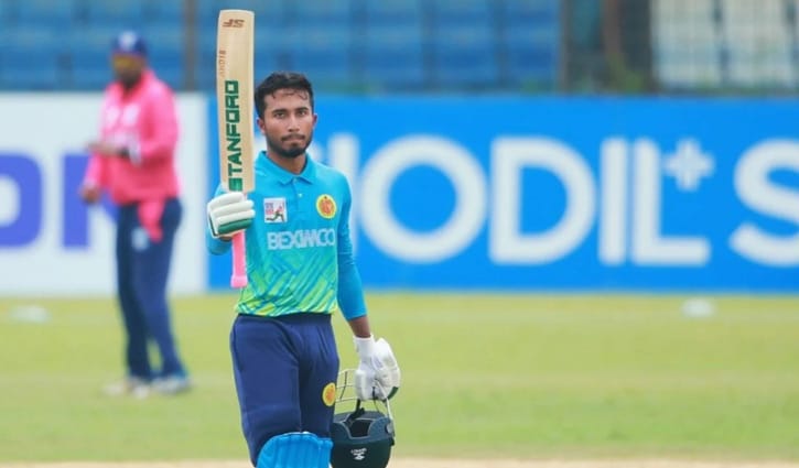 চার মেরে দলের জয়ের সঙ্গে আফিফের রোমাঞ্চকর সেঞ্চুরি