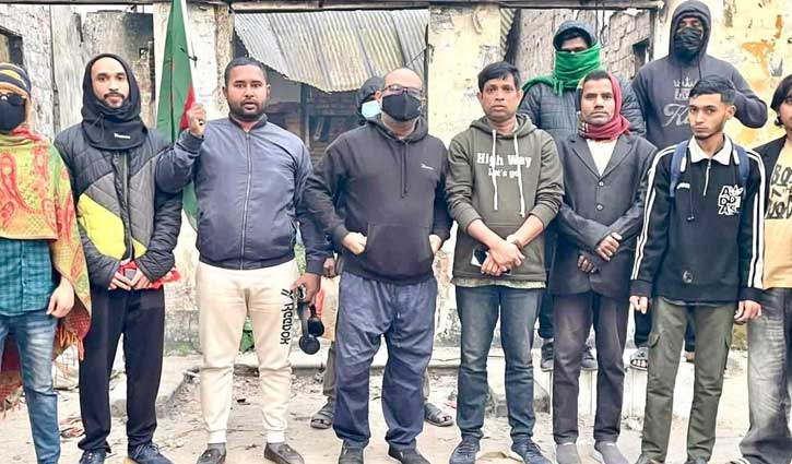 হবিগঞ্জে আ.লীগের অফিস খুলল নেতাকর্মীরা 