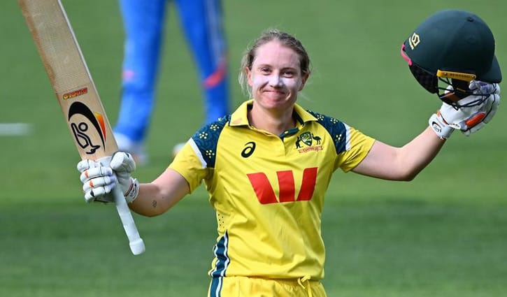 বিদায়ের মঞ্চে হিলির ঝড়, ৪০৯ রানের পাহাড় গড়ল অস্ট্রেলিয়া