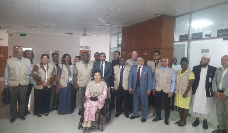 সিইসির সঙ্গে কমনওয়েলথ পর্যবেক্ষক দলের সাক্ষাৎ