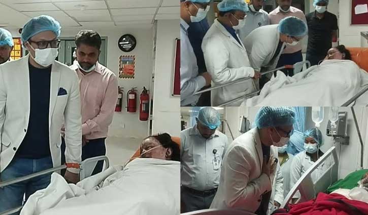 চট্টগ্রামে গ্যাস বিস্ফোরণে দগ্ধদের দেখতে গেলেন এমপি সাঈদ