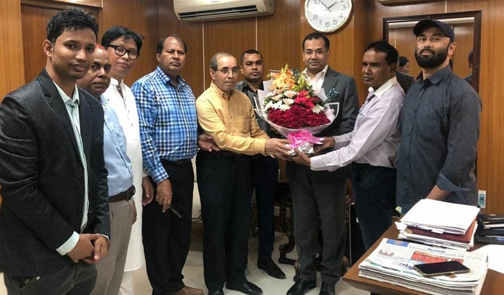 তথ্য প্রতিমন্ত্রীর সঙ্গে ওনাব নেতাদের সাক্ষাৎ