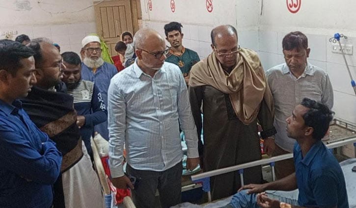 নড়াইল-২: ধানের শীষের প্রার্থীর সমর্থককে কুপিয়ে জখম