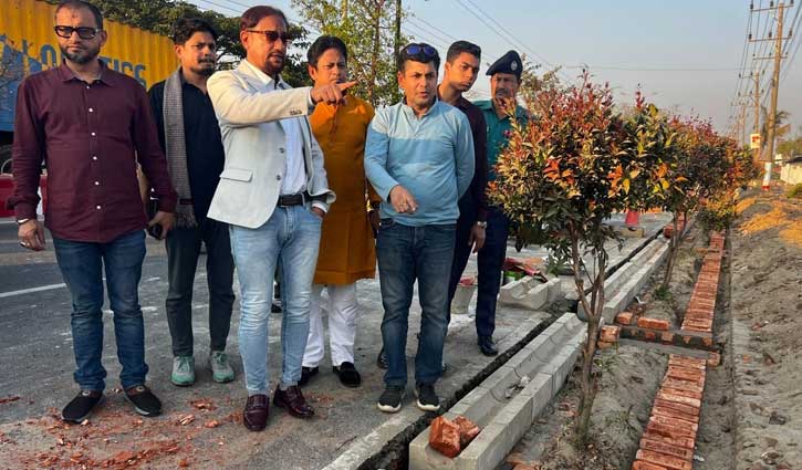 চট্টগ্রাম এয়ারপোর্ট রোডে হচ্ছে প্রথম সাইকেল ট্র্যাক 