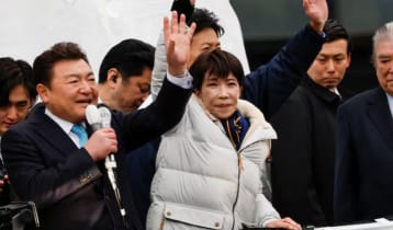 নিম্নকক্ষে জয়ের পথে জাপানের প্রধানমন্ত্রী সানা তাকাইচির জোট