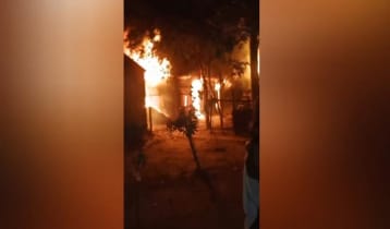 অষ্টগ্রামে ঘরে আগুন লেগে শিশুর মৃত্যু