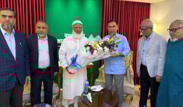 জামায়াতের আমিরের বাসায় বিএনপির চেয়ারম্যান