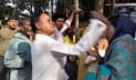 রাজশাহীতে স্বতন্ত্র নারী প্রার্থীকে চড় মারলেন বিএনপি নেতা